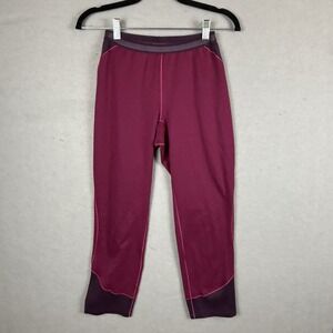 Patagonia Womens Sz S Pink Base Layer Capilene Outdoors Pull On Pants Gorpcore